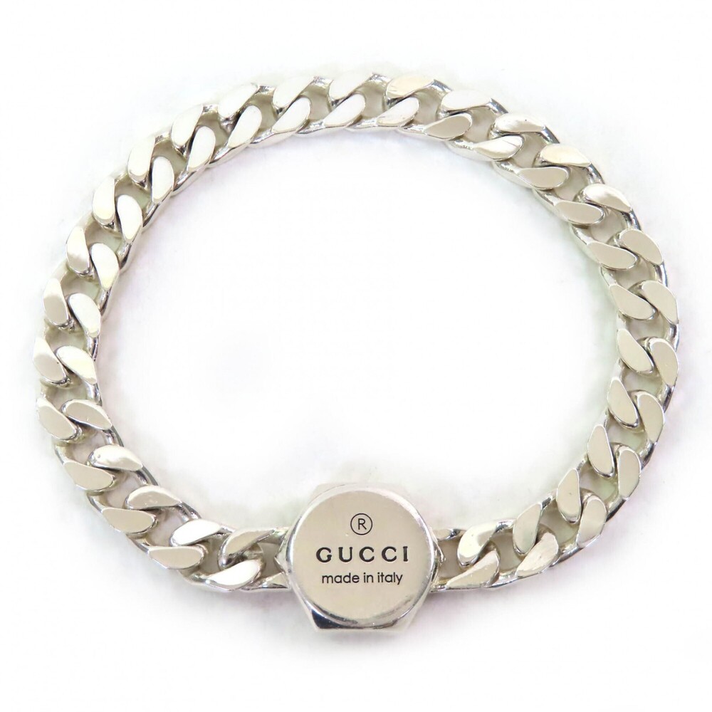 GUCCI Silver Charm Bracelet